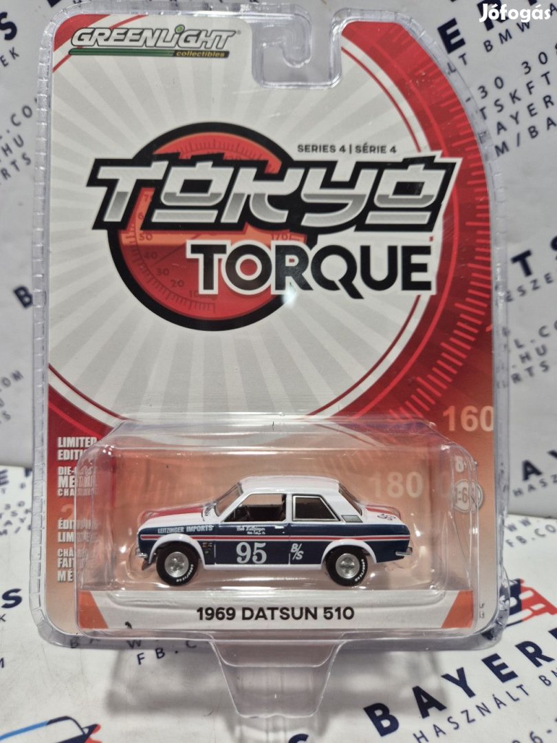 Greenlight Tokyo Torque - Datsun 510 #95 (1969) -  Greenlight - 1:64