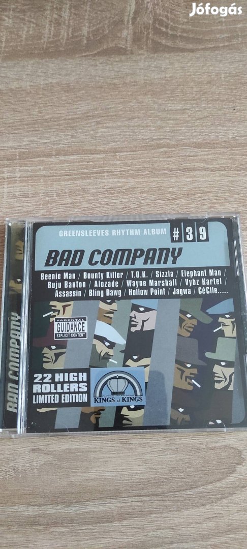 Greensleeves Rhythm Album #39 - Bad Company CD