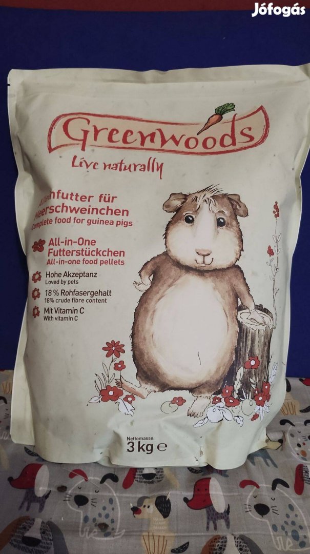 Greenwoods Tengerimalac Eledel