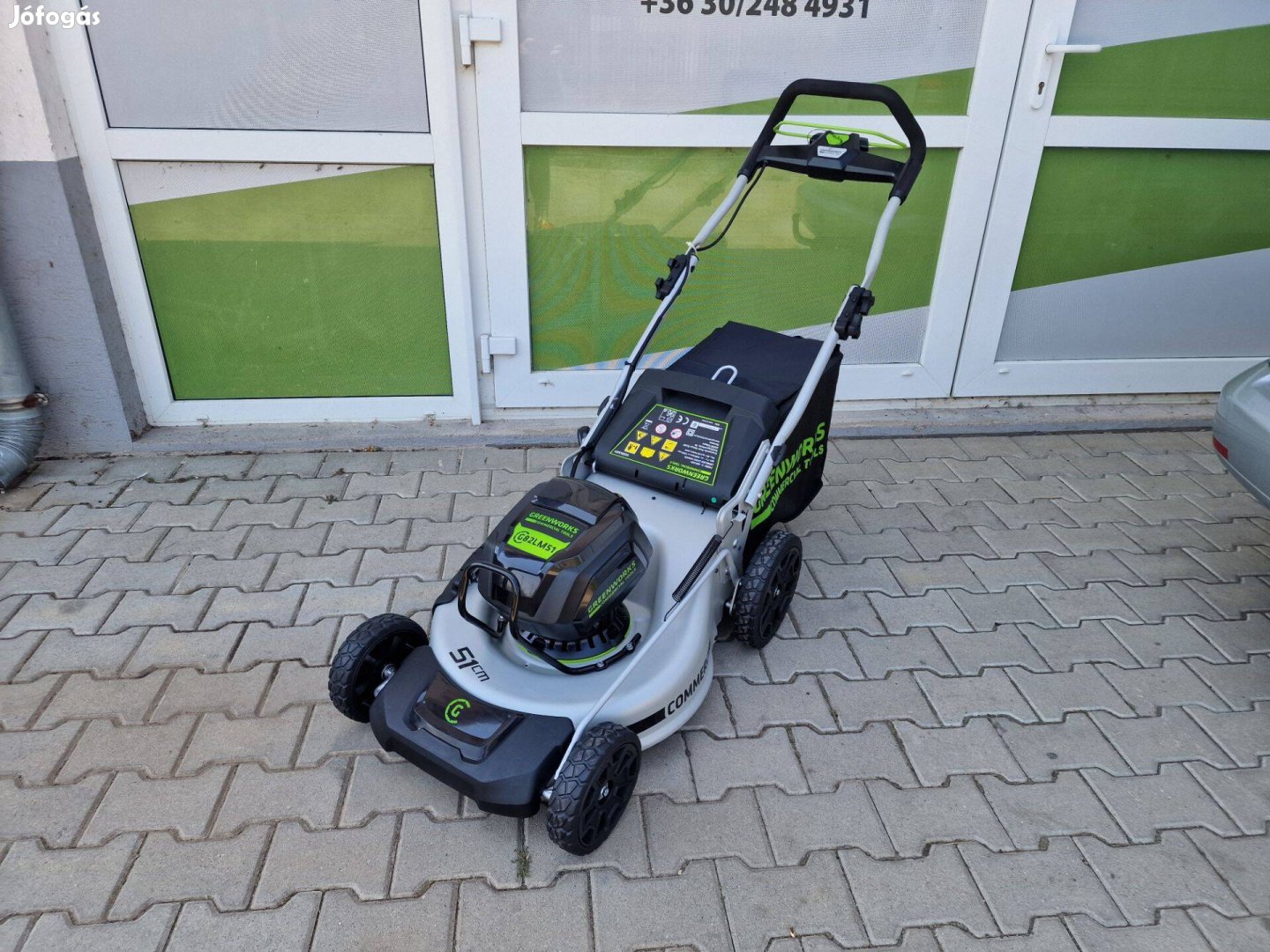 Greenworks GC82LM51 - Akkumulátoros fűnyíró