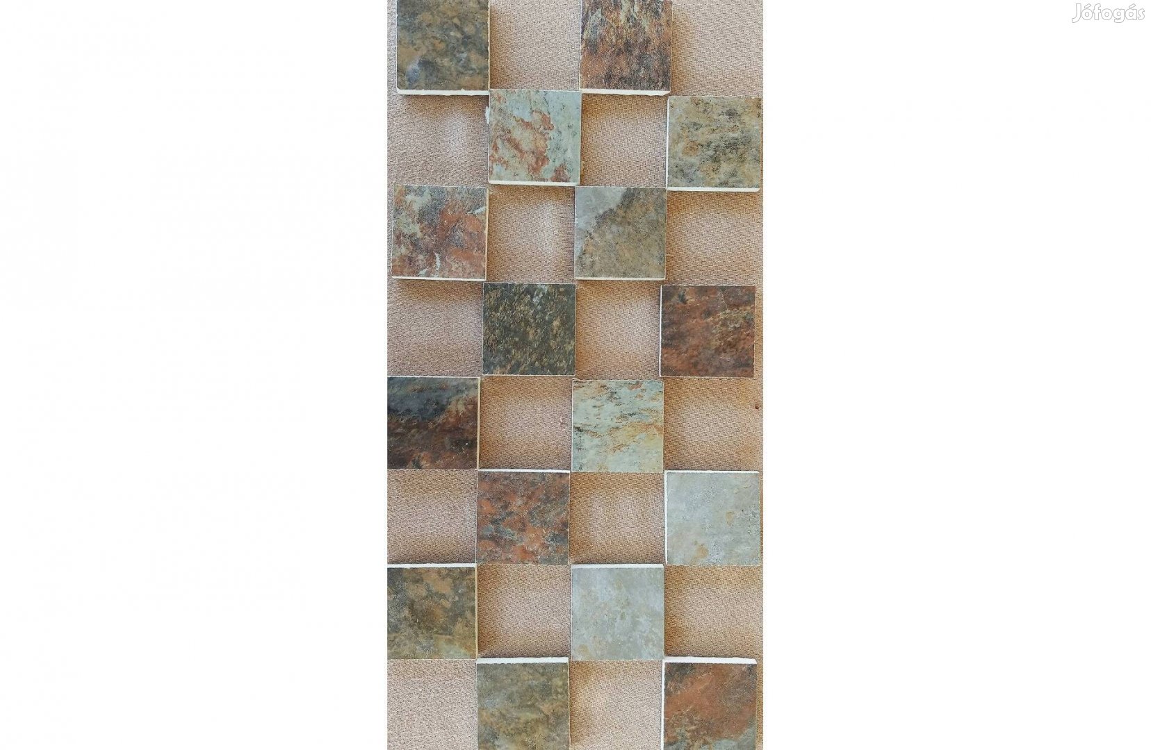 Gres fagyálló kül és beltéri padlódekor, csempedekor. 6x6 cm, spanyol