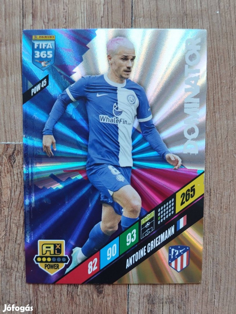 Griezmann (Atletico Madrid) FIFA 365 2024 Power Dominator focis kártya
