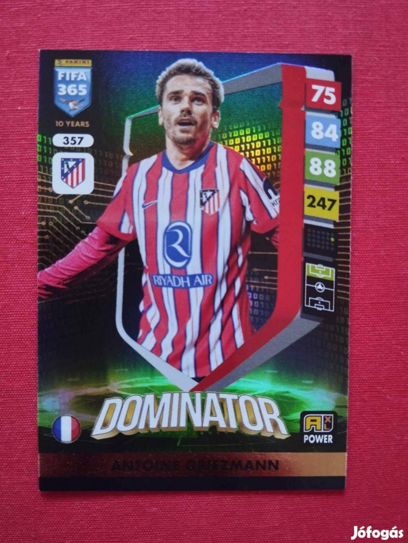 Griezmann (Atletico Madrid) FIFA 365 2025 Power Dominator focis kártya