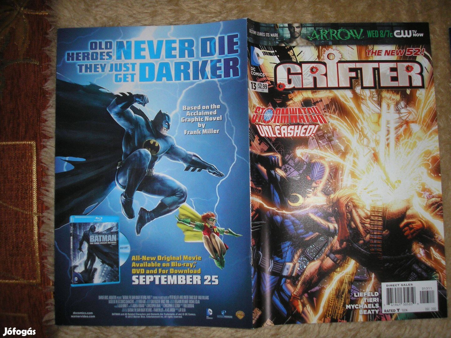 Grifter (2011-es sorozat) amerikai DC képregény 13. száma eladó!