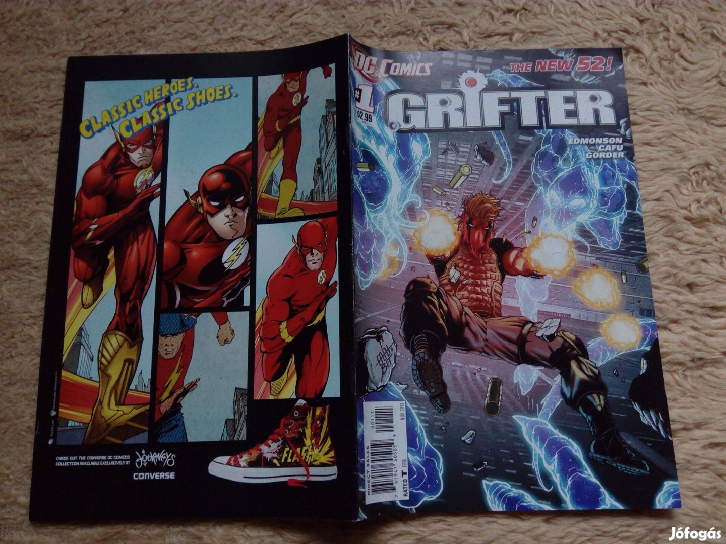 Grifter (2011-es sorozat) amerikai DC képregény 1. száma eladó!