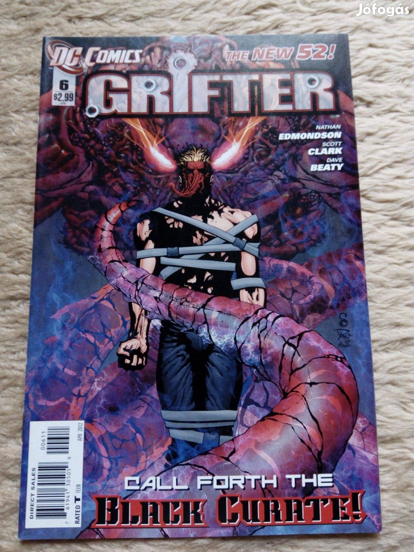 Grifter (2011-es sorozat) amerikai DC képregény 6. száma eladó!