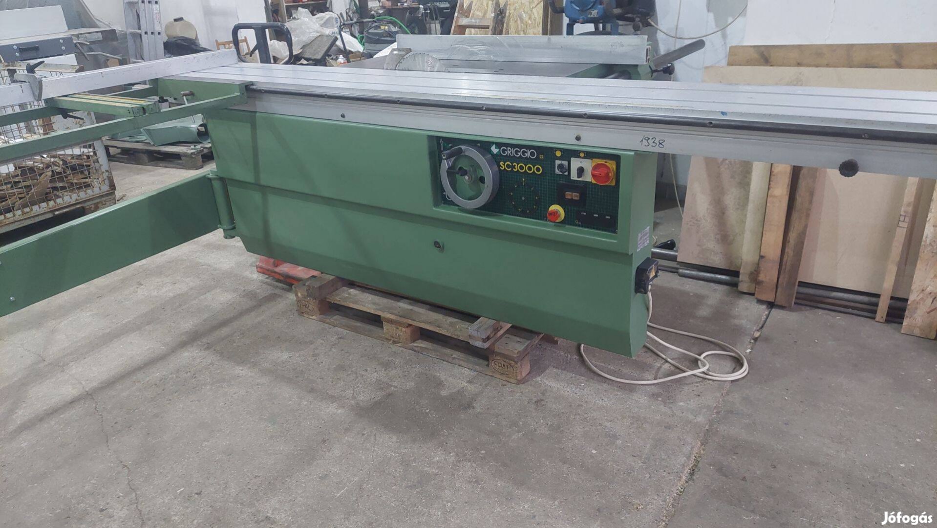 Griggio SC3000 lapszabászgép