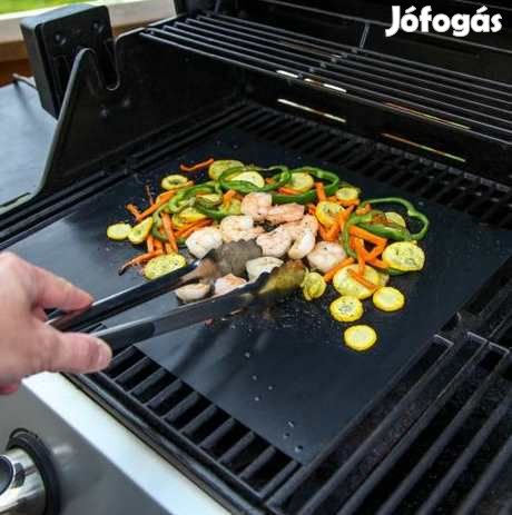 Grill BBQ tapadásmentes grillsütő lap 50x40cm  (4062)