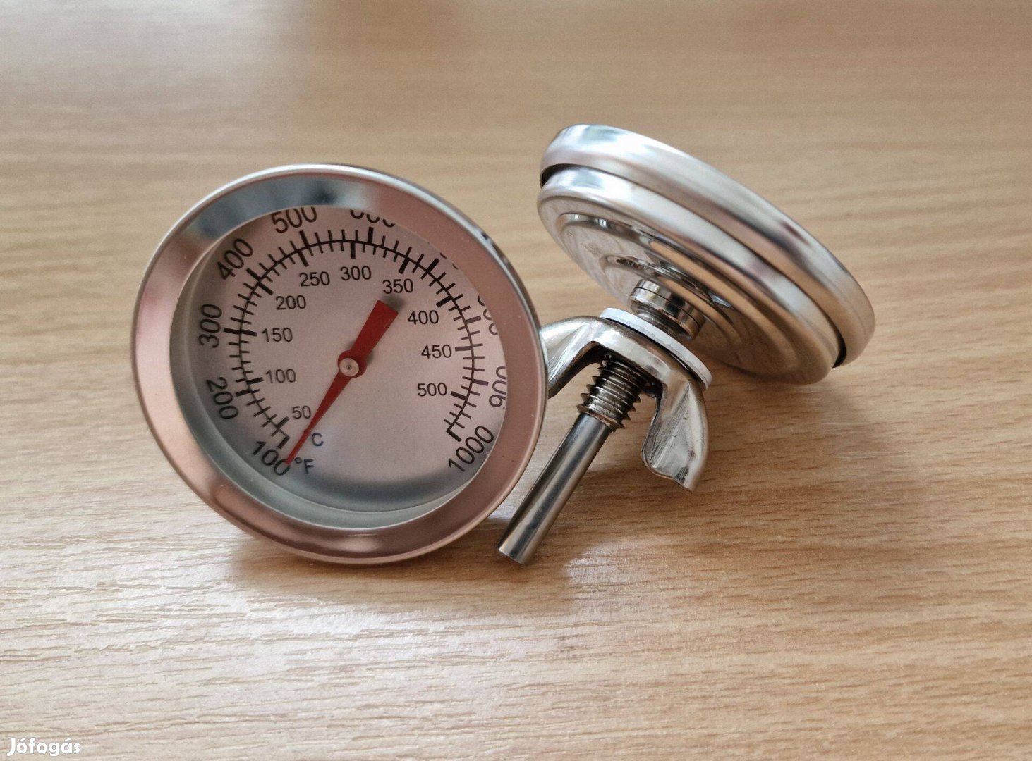 Grill Barbecue Hőmérő 50-500 Celsius rozsdamentes acélból