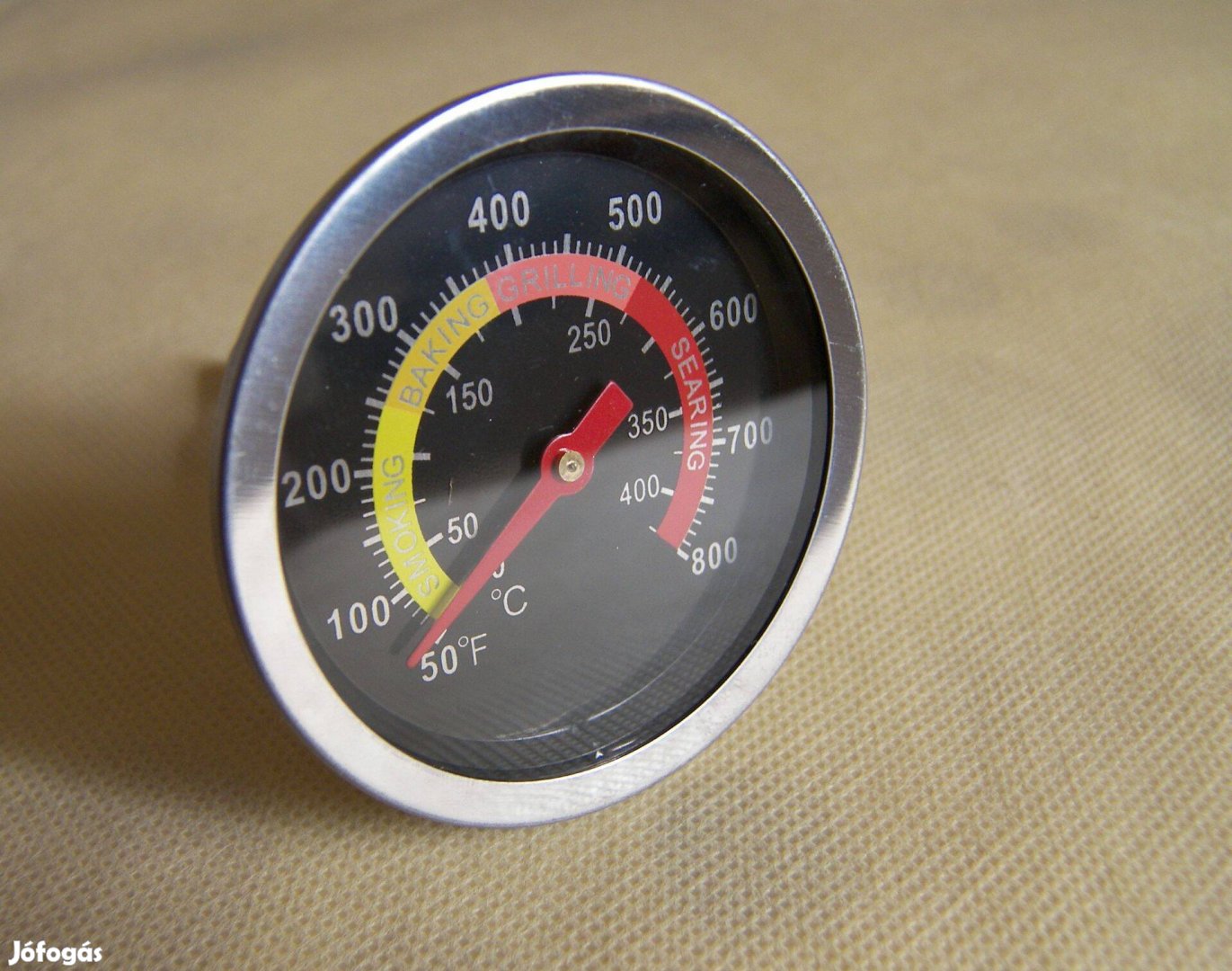 Grill Barbecue hőmérő 400 Celsius
