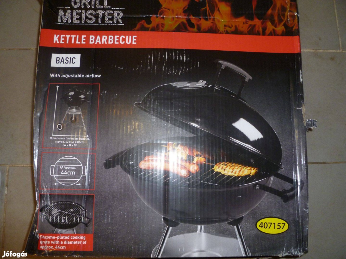 Grill Meister Gömbgrill