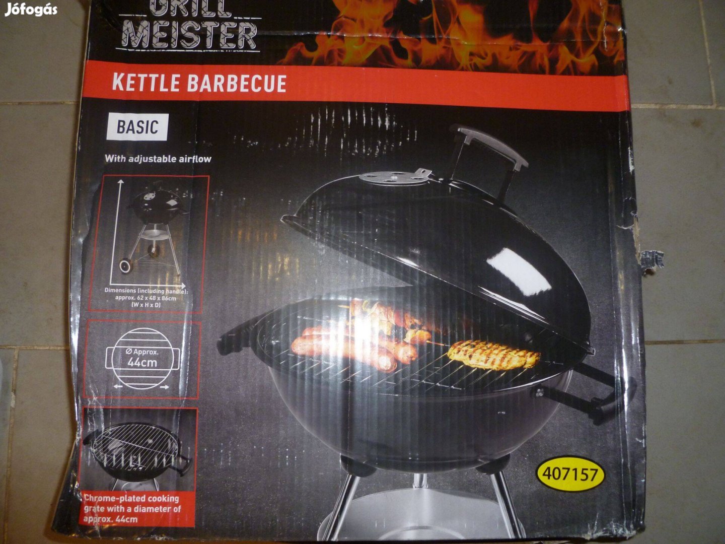 Grill Meister Gömbgrill