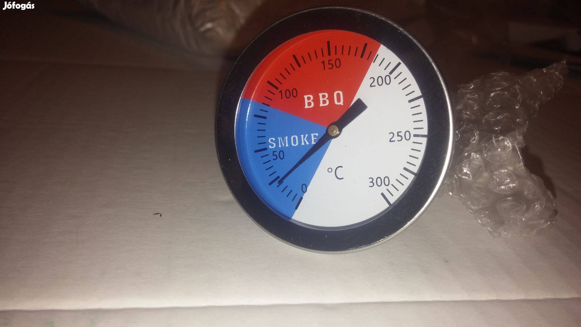 Grill és hideg füst hőmérő 0 - 300 C fok