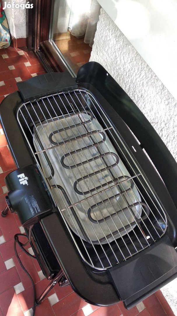 Grillsütő állványos elektromos grill 