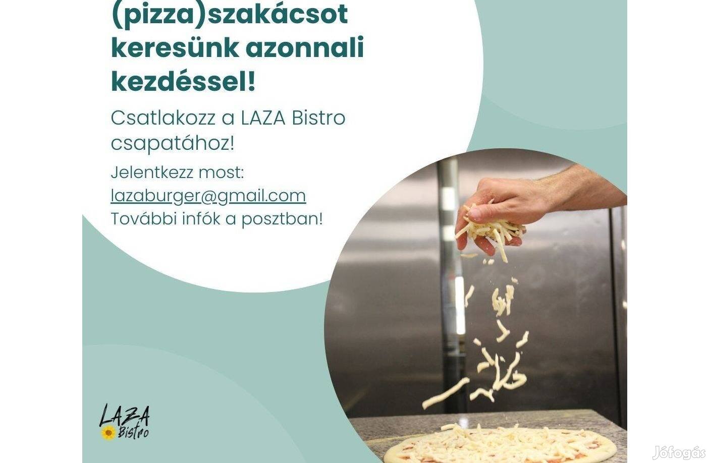 Grillszakácsot, pizzaszakácsot keresünk Dunakeszin azonnali kezdéssel