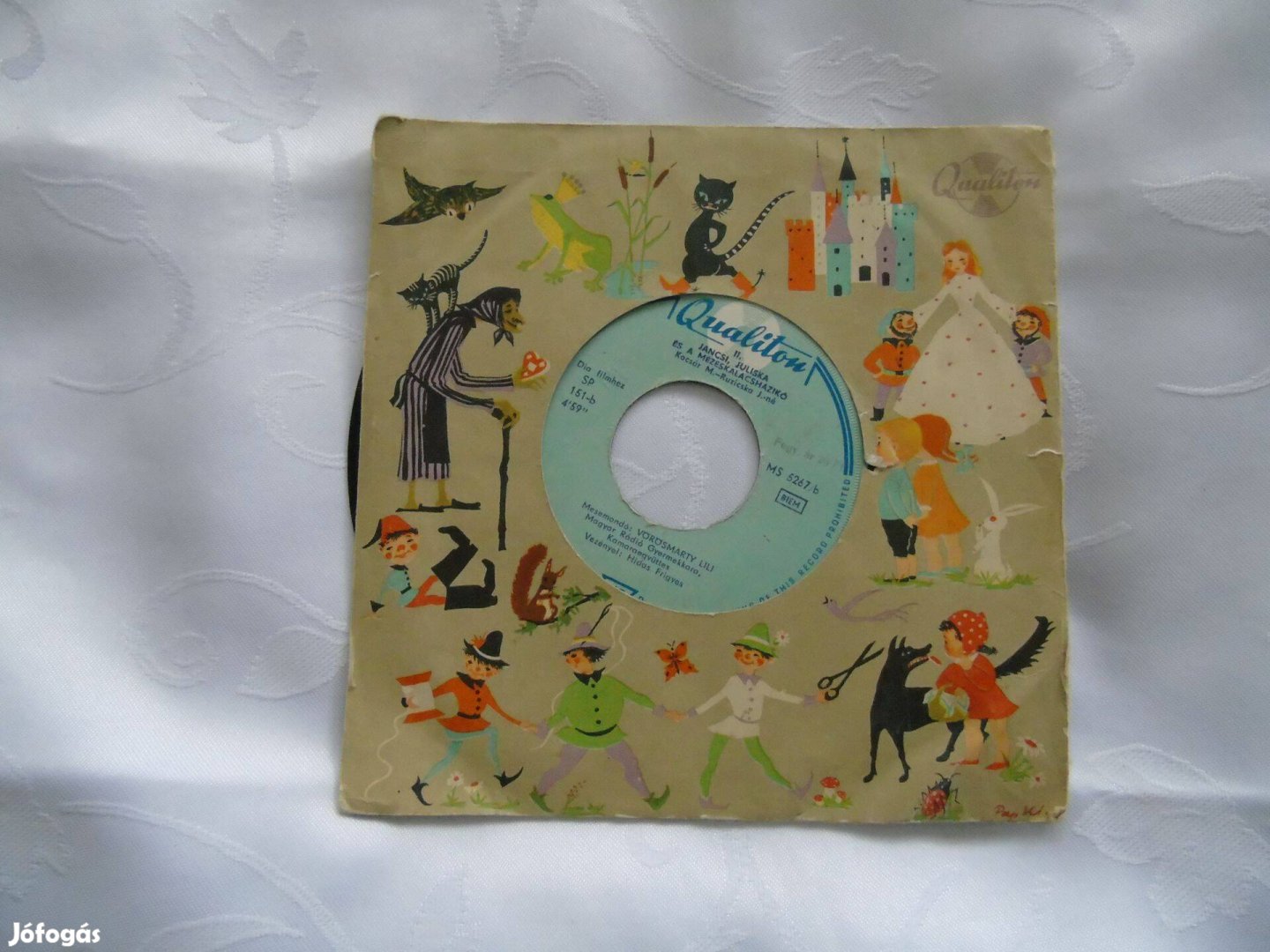 Grimm Jancsi és Juliska I - II. bakelit lemez