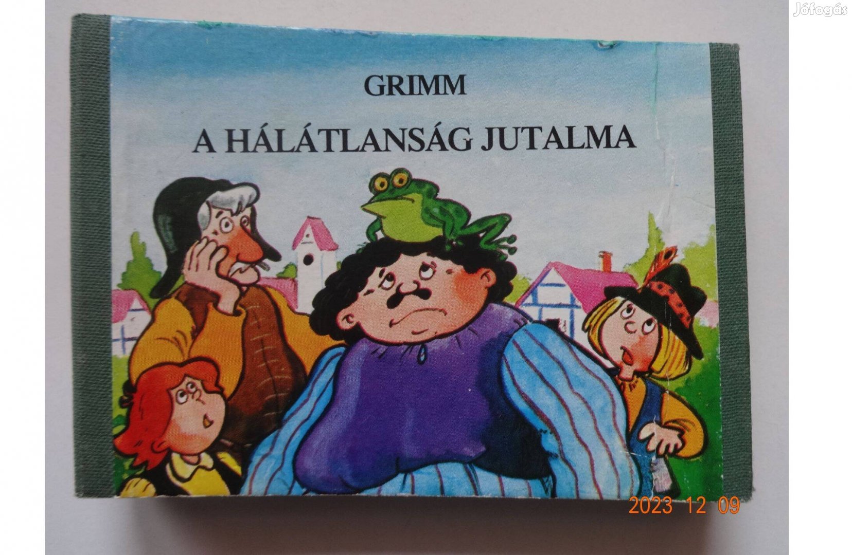 Grimm: A Hálátlanság Jutalma - régi leporelló Haui József rajz