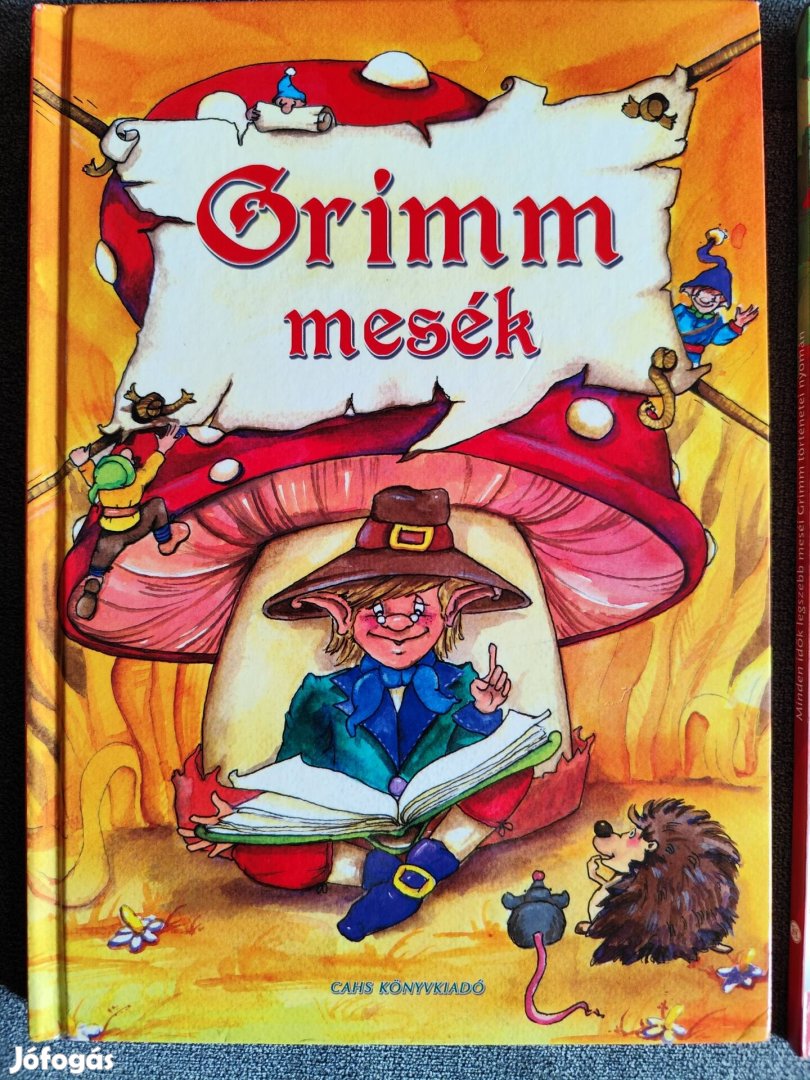 Grimm mesék 2 db mesekönyv 