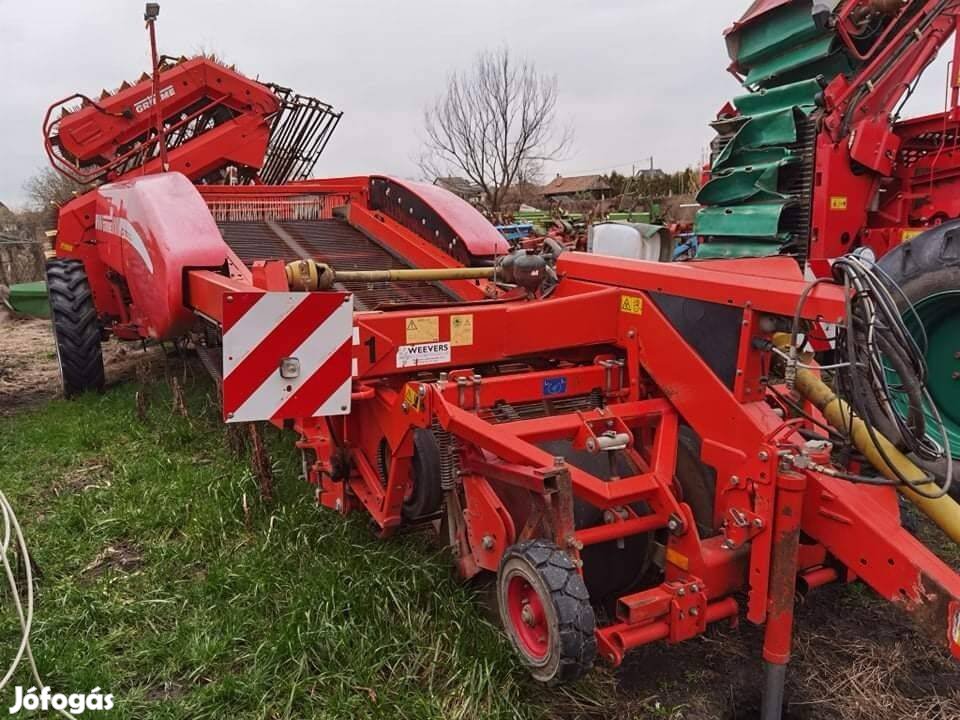 Grimme GZ 1700, Kétsoros Burgonyakombájn Burgonyafelszedő Kocsira Rakó