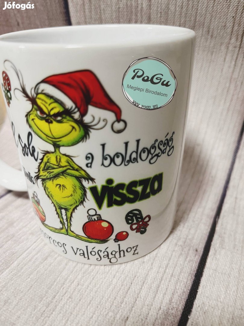 Grinch bögrék