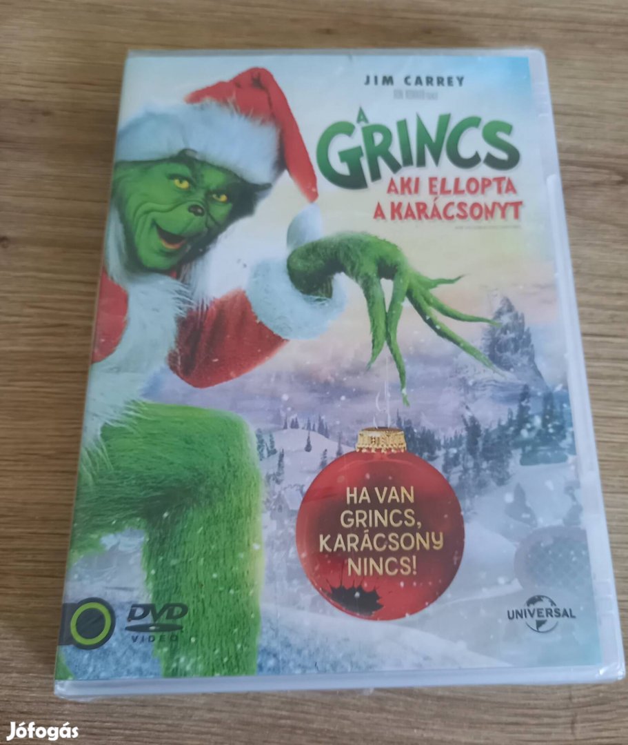 Grincs - vígjáték dvd - Jim Carrey 