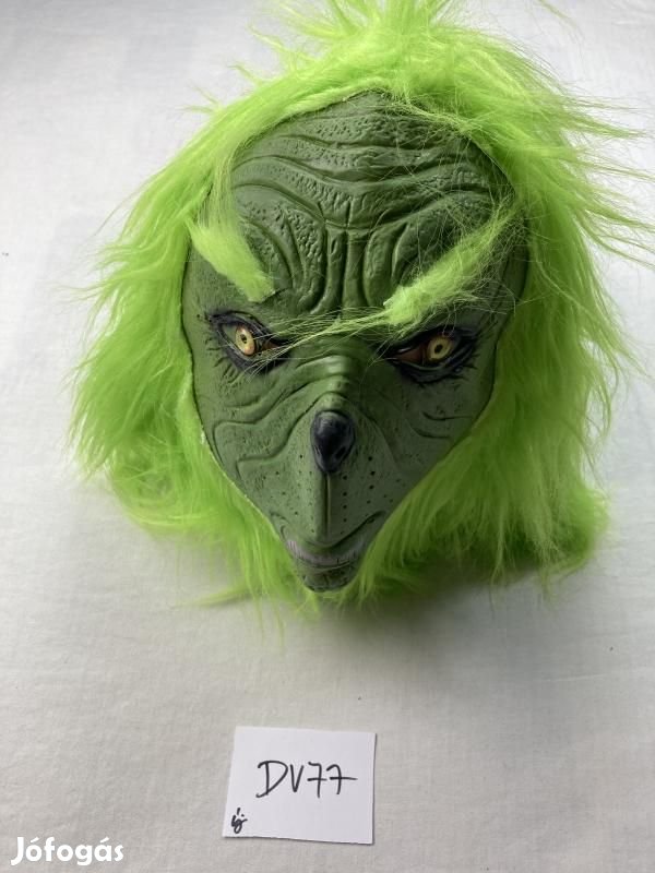 Grincs maszk, Grincs jelmez maszk, új DV77