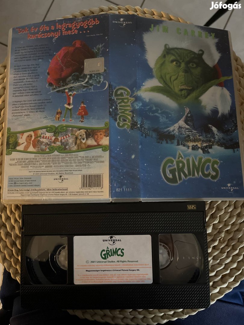 Grincs vhs.   