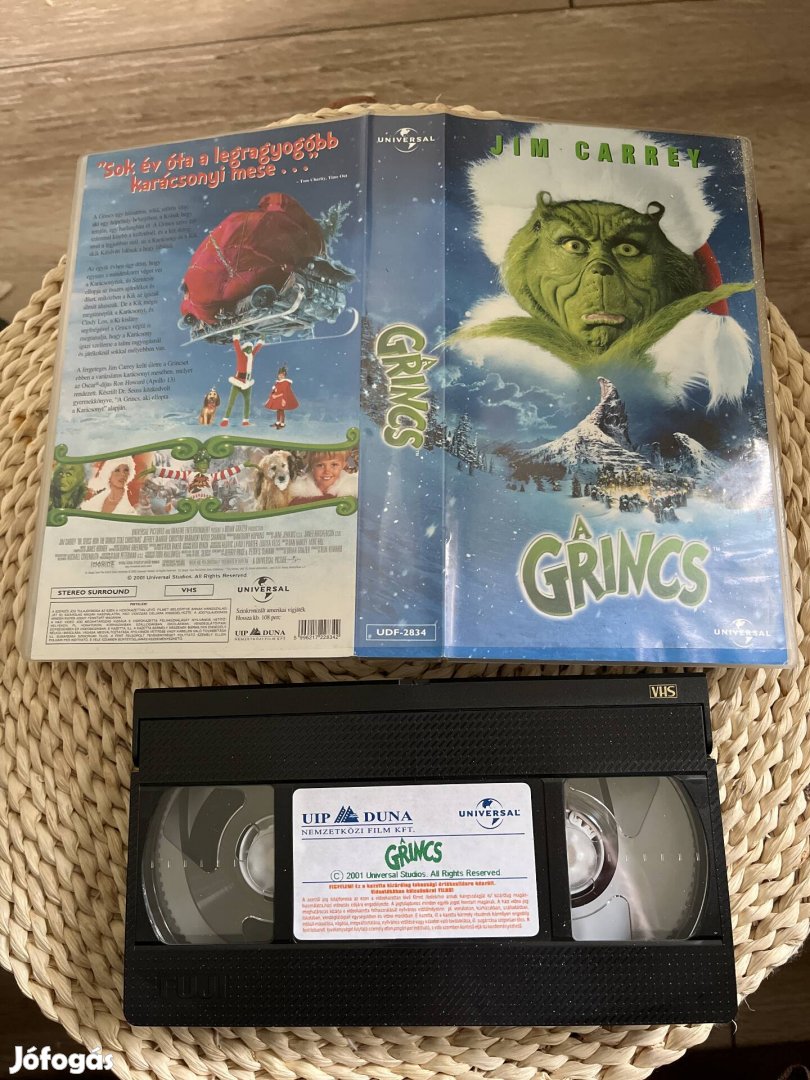 Grincs vhs film