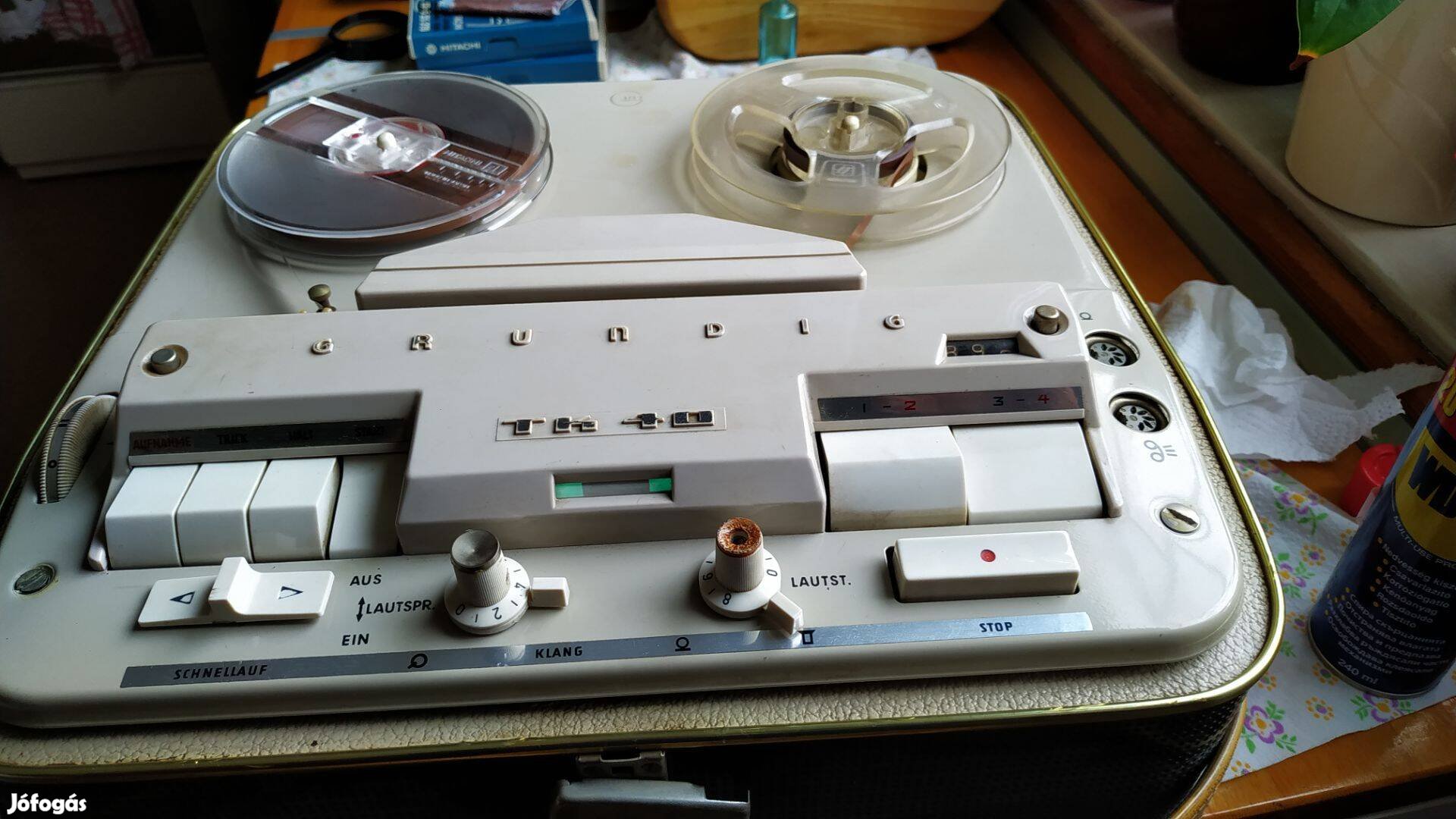 Grndig TK 40 orsós magnó