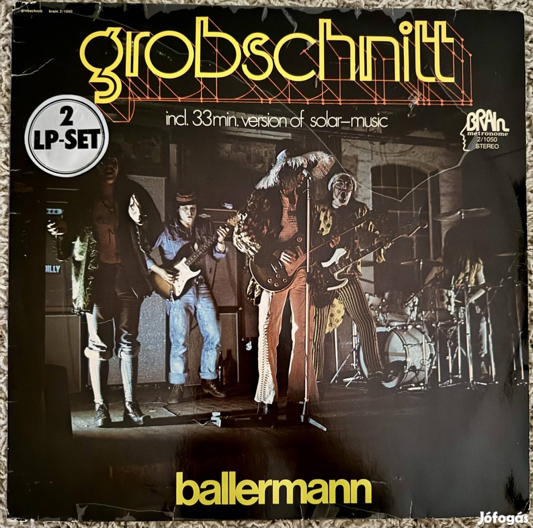 Grobschnitt prog rock vinyl bakelit lemez