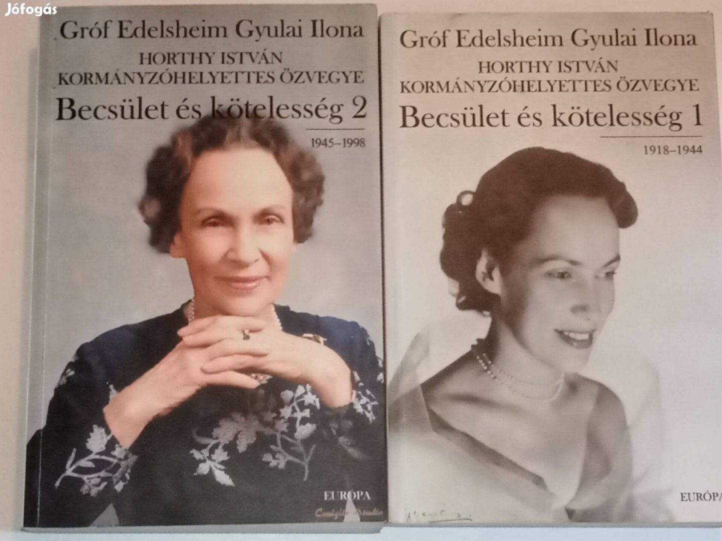 Gróf Edelsheim Gyulai Ilona Becsület és kötelesség 1-2