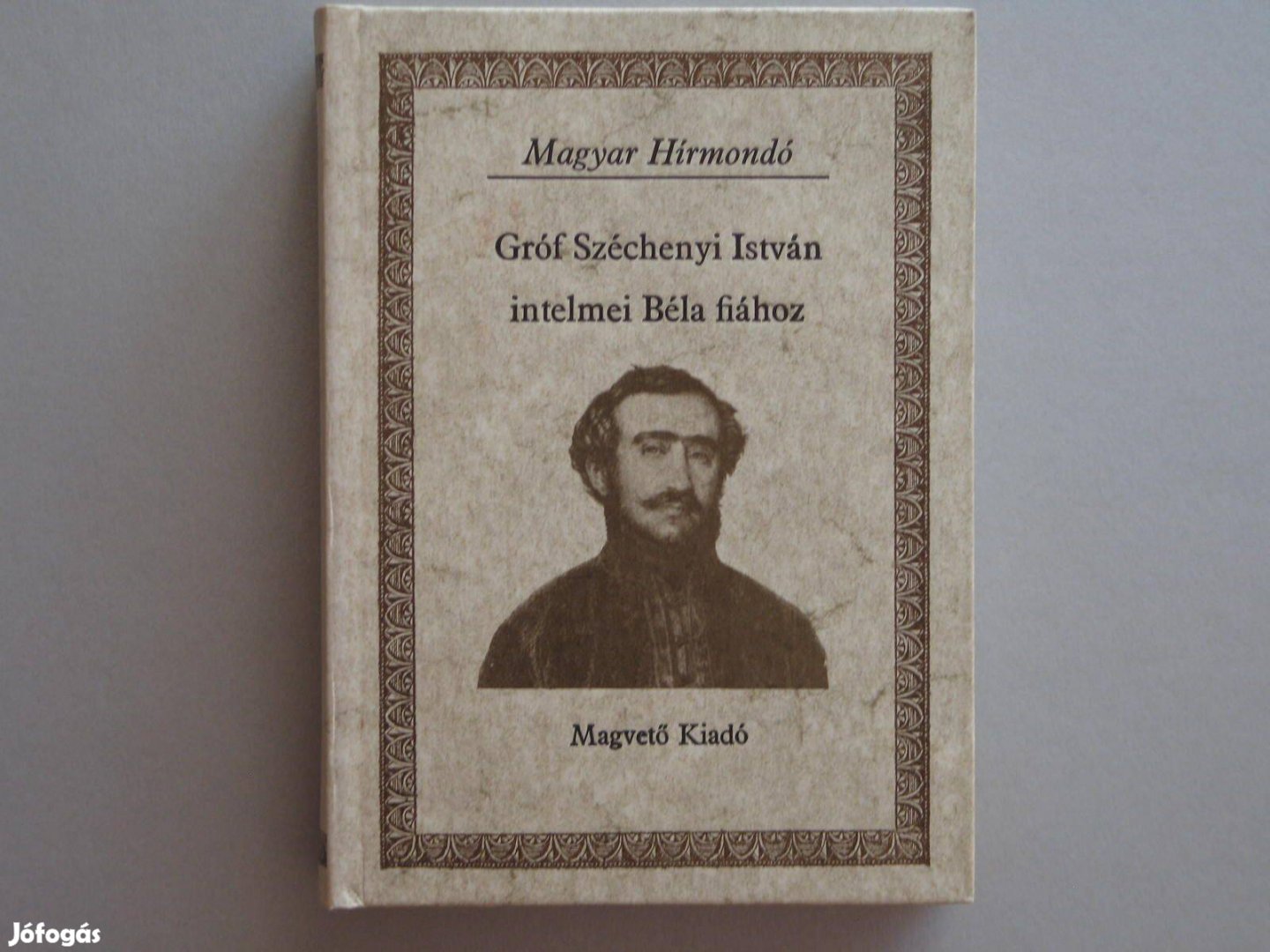 Gróf Széchenyi István Intelmei Bála fiához