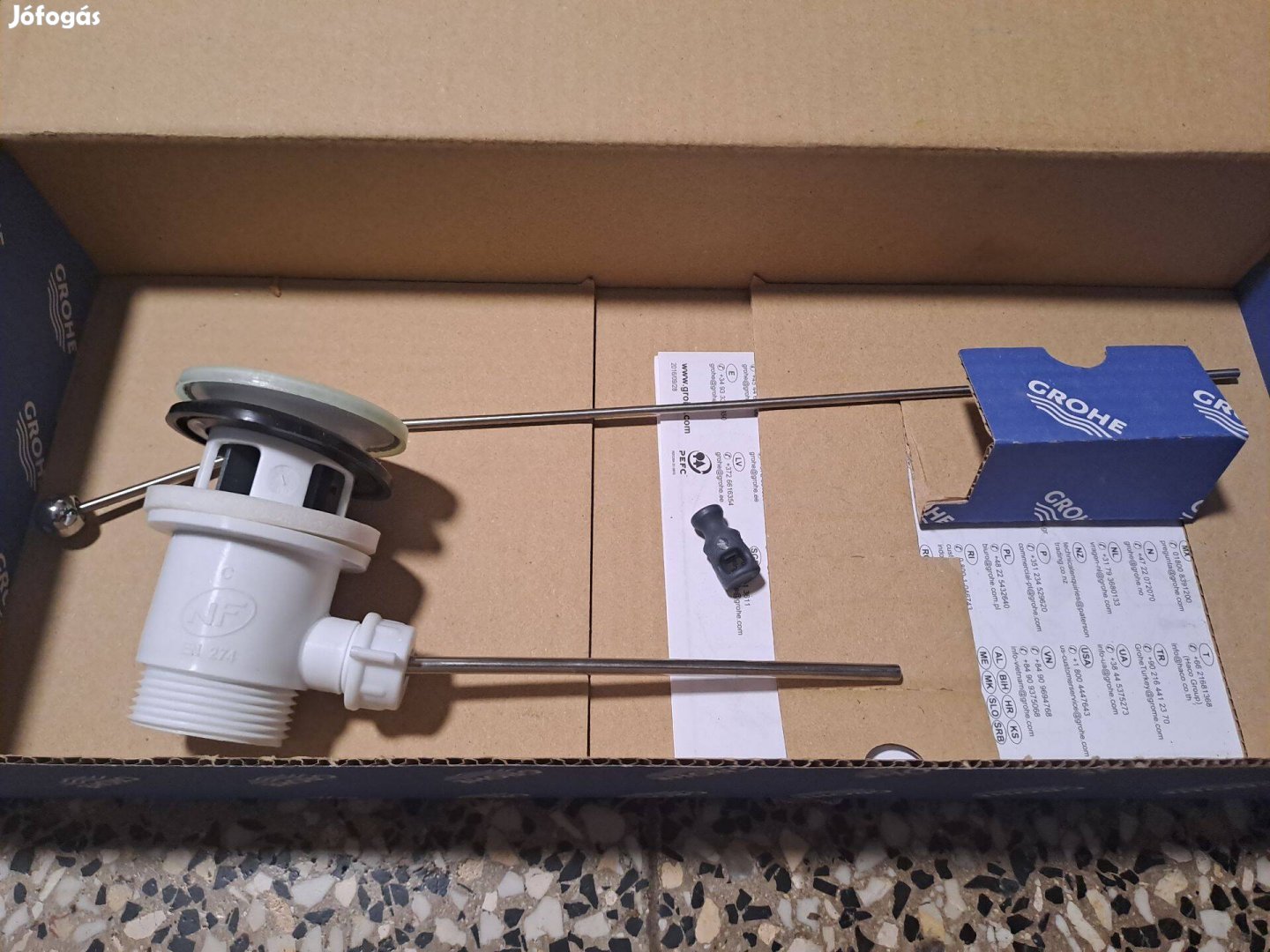 Grohe 23753000 leeresztő szelep, Lefolyógarnitúra, 5/4