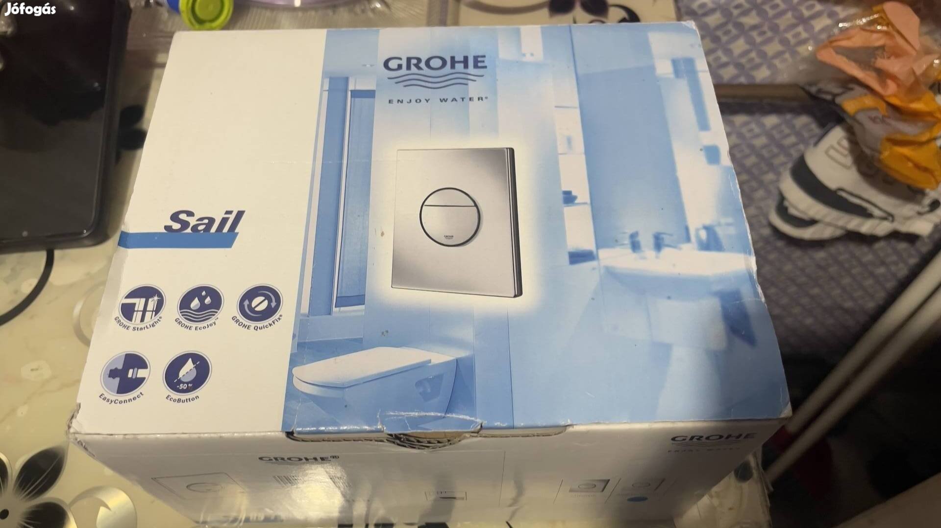 Grohe nyomólap Sail fehér 38965SH0