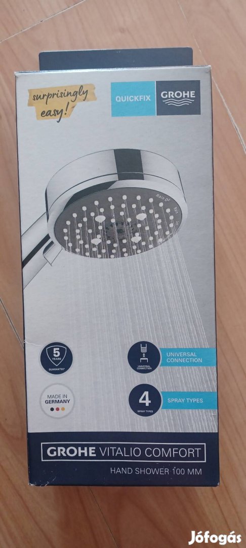 Grohe zuhanyfej 4 funkciós új eladó !