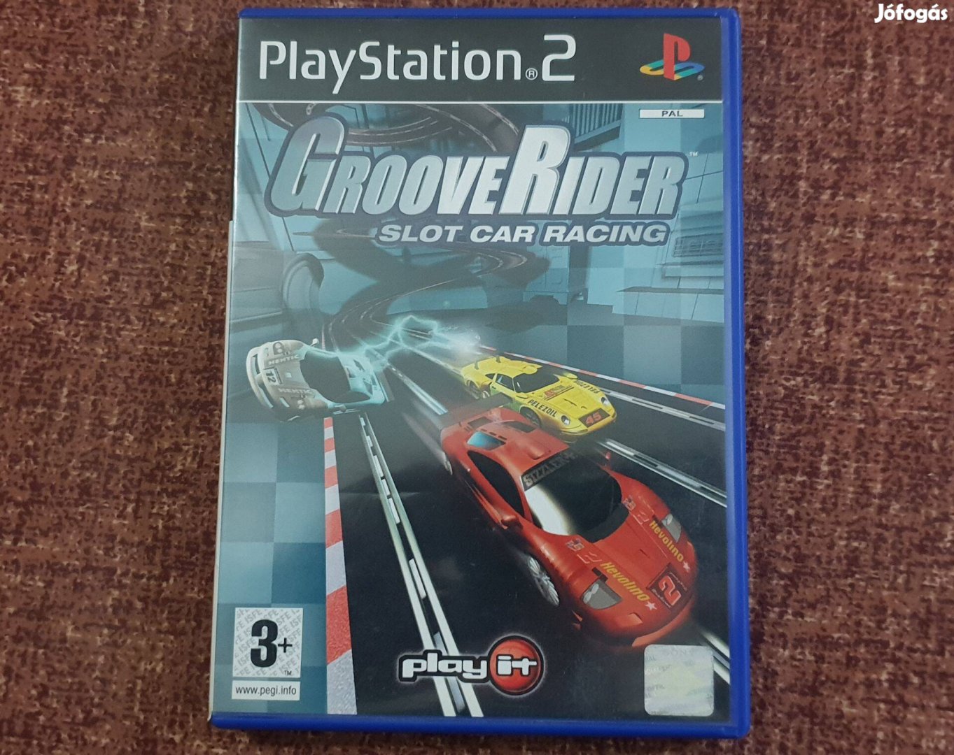 Grooverider Slot Car Racing Playstation 2 eredeti lemez ( 2500 Ft )