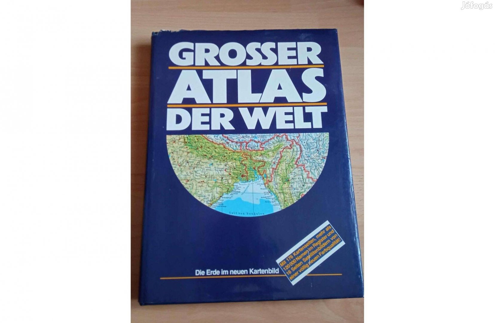 Grosser Atlas Der Welt német nyelvű nagy méretű album 1500