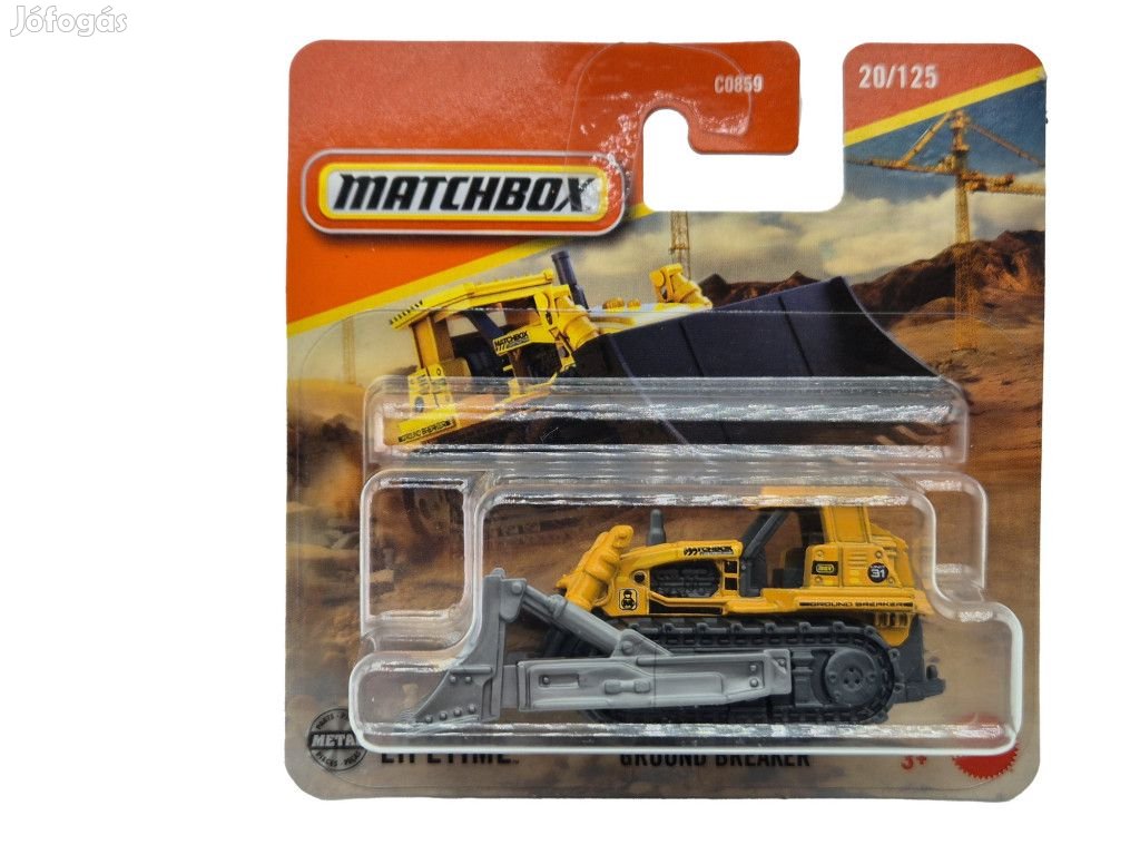 Ground Breaker - bulldózer - 20125 - bliszteres - Matchbox