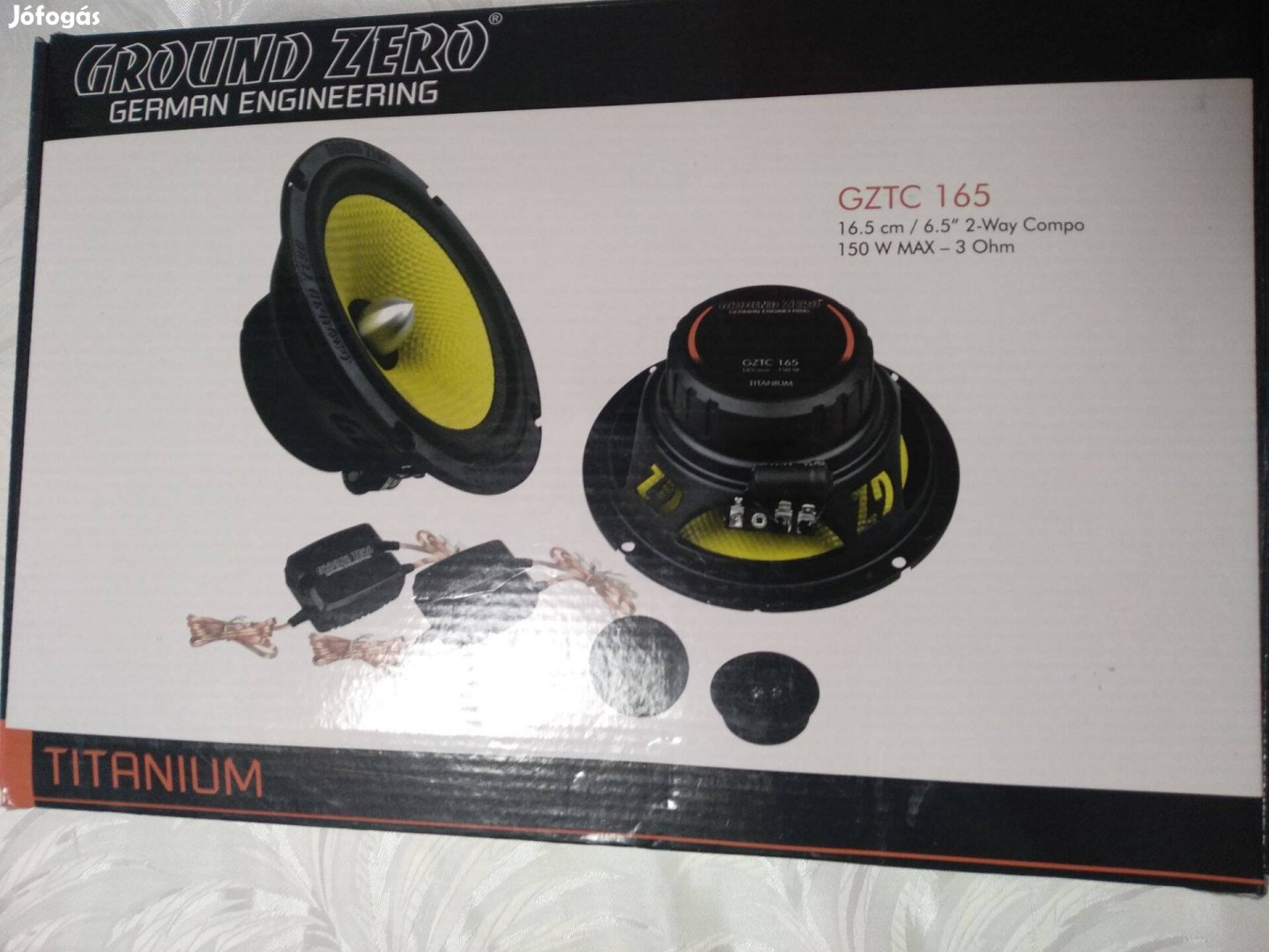 Ground Zero Gztc 165 16,5 cm-es Kompomens Hangszóró Szett