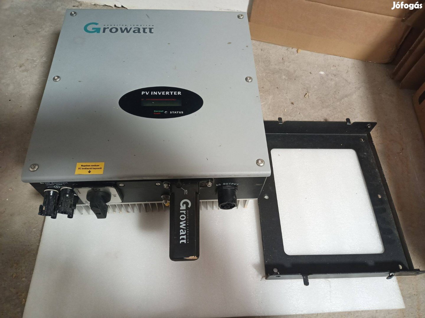 Growatt 5500MTL-S inverter ; 1 fázisú , 5kw