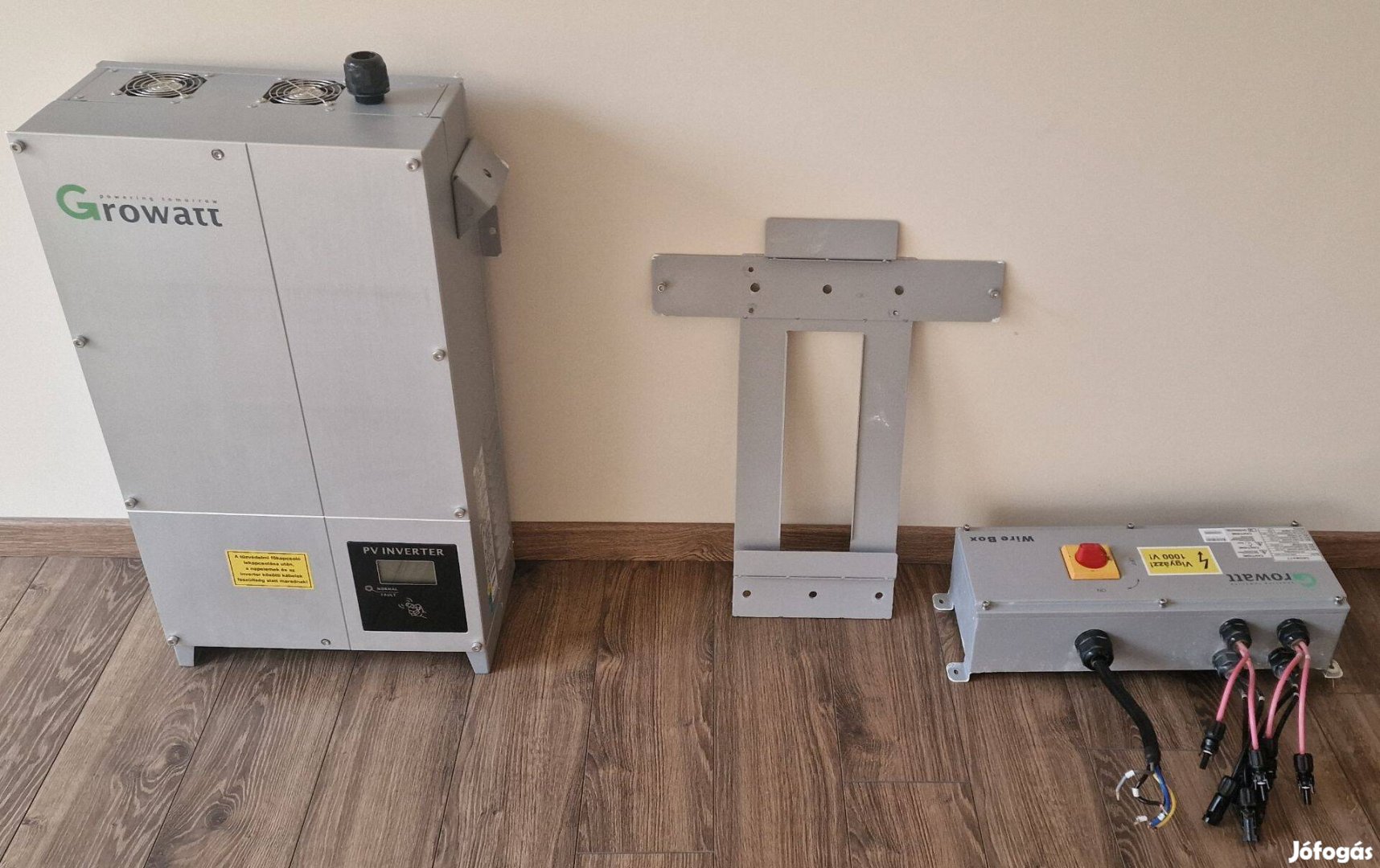 Growatt inverter 12000UE fali konzollal