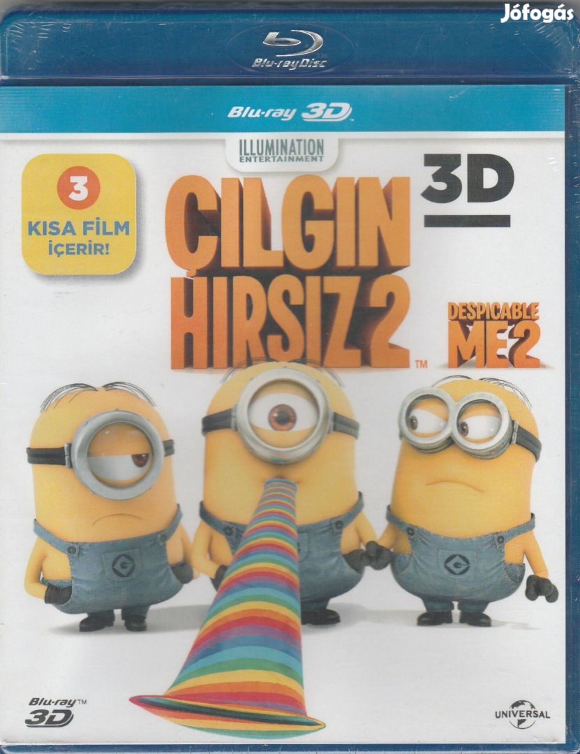 Gru 2. Blu-Ray 3D (bontatlan)