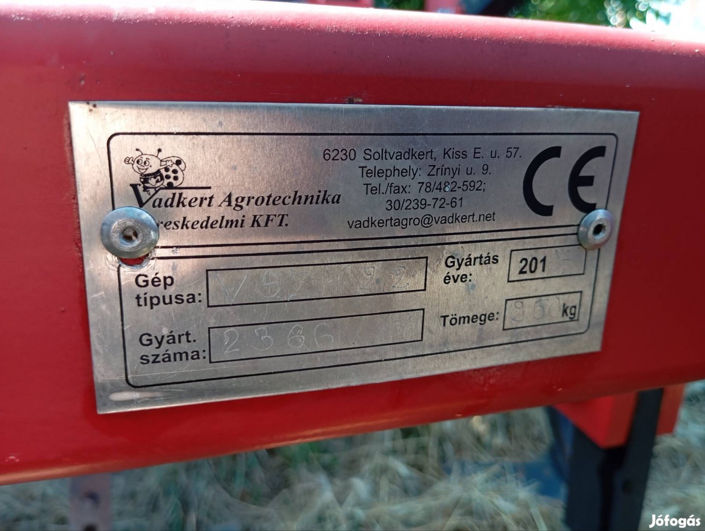 Gruber Szántóföldi Kultivátor 