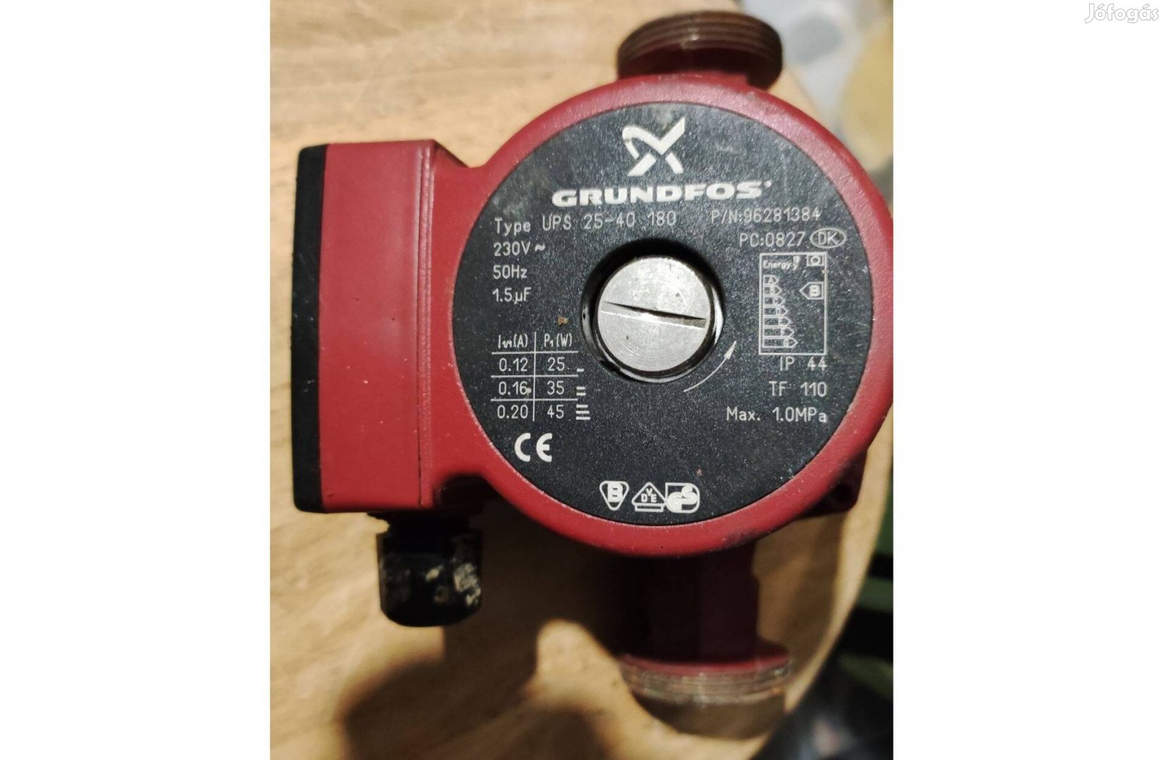 Grundfos 25-40 szivattyú