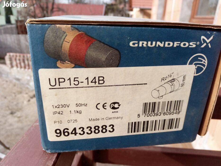 Grundfos HMV keringető szivattyú