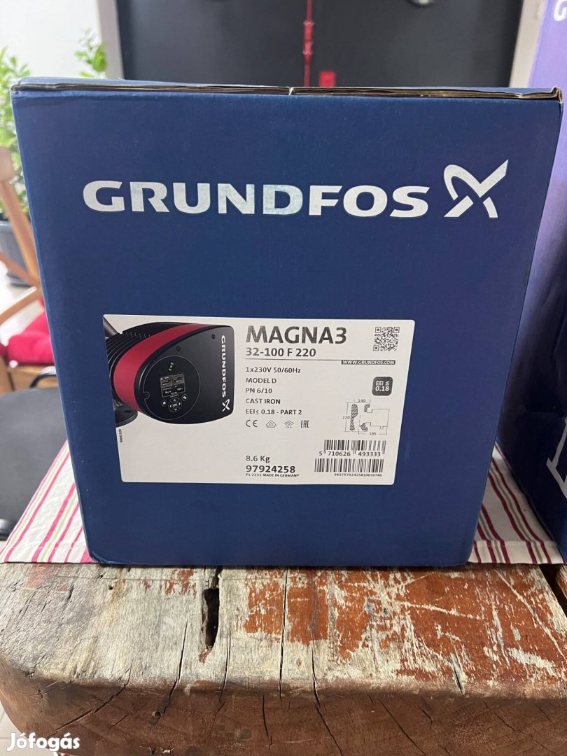 Grundfos Magna3 32-100 F 220 keringetőszivattyú