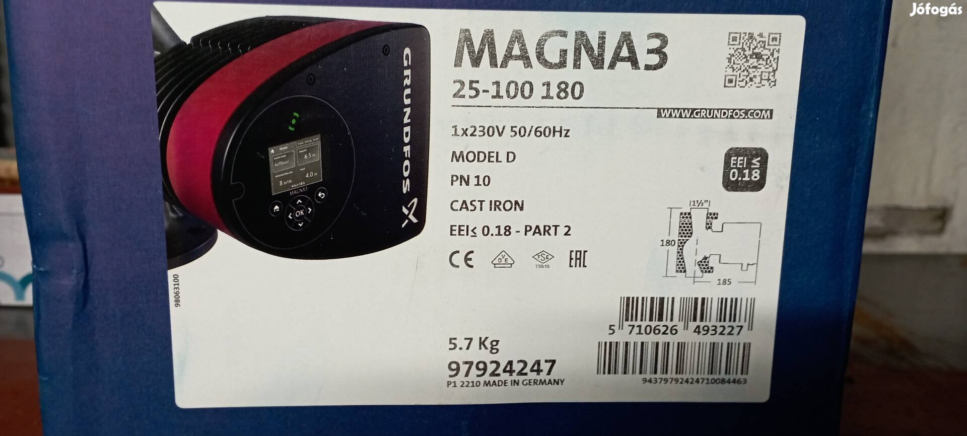Grundfos Magna 3