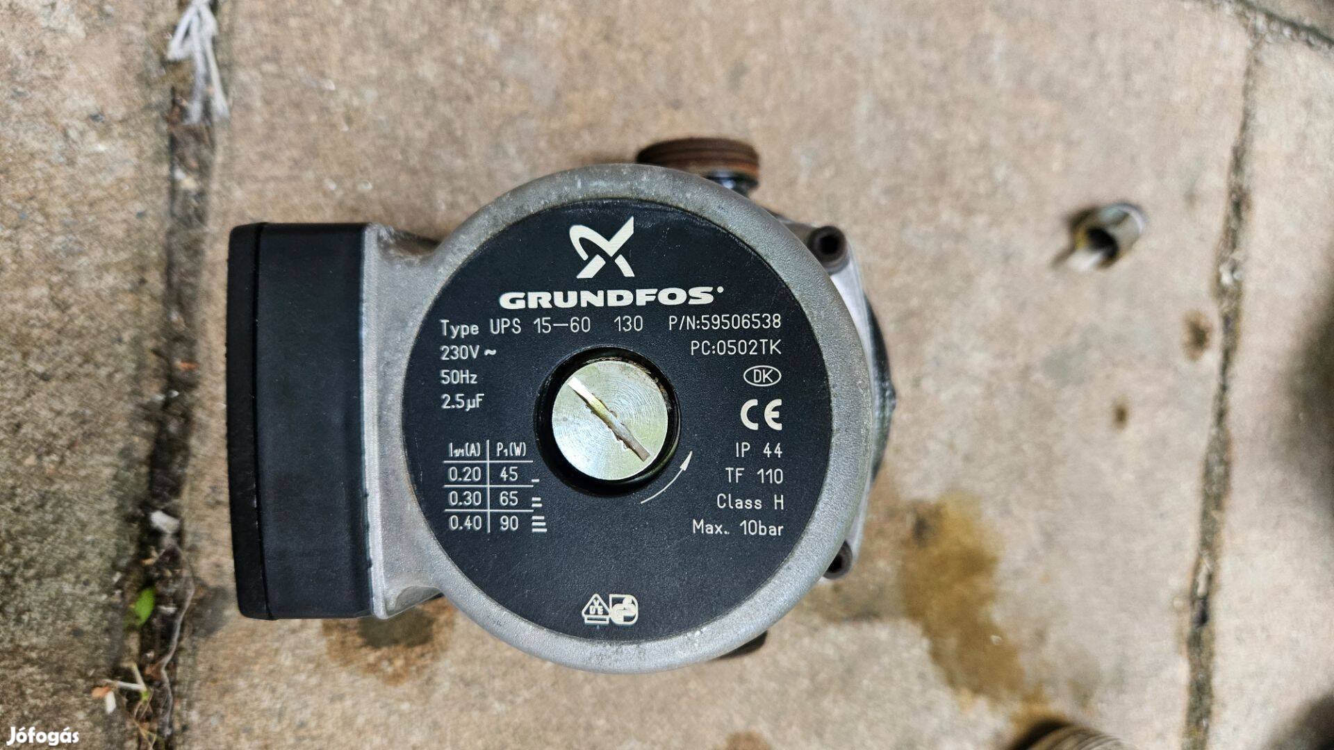 Grundfos UPS 15-60 keringetőszivattyú