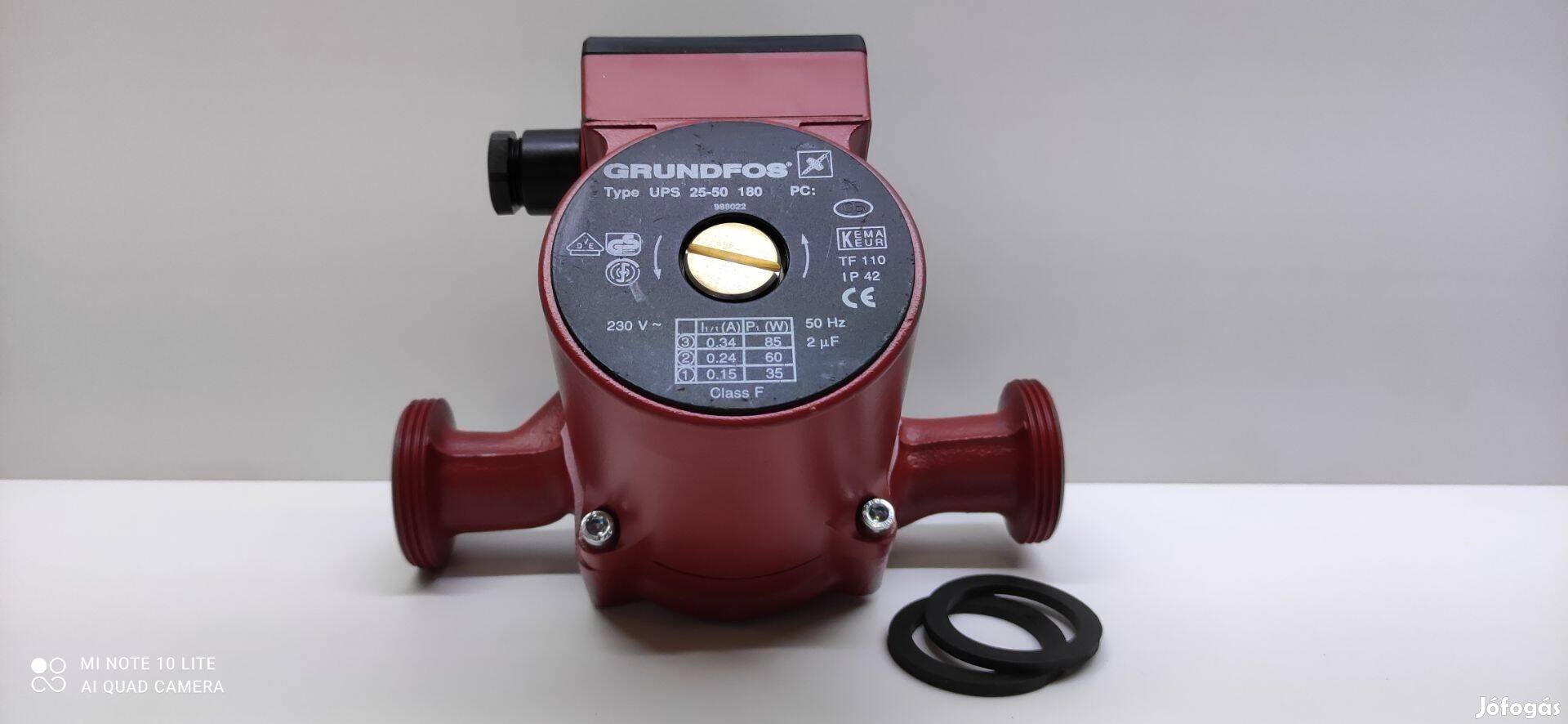 Grundfos UPS 25-50 keringető szivattyú