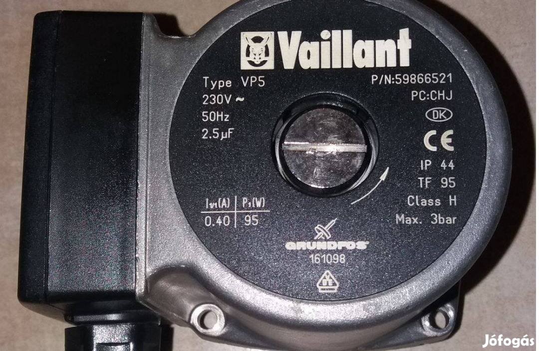 Grundfos / Vaillant VP-5 keringető szivattyú eredeti